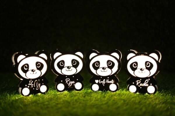 customized Panda Lamp
