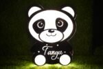 customized Panda Lamp