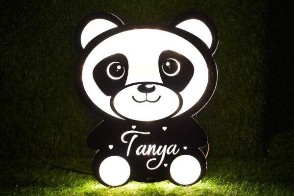 customized Panda Lamp