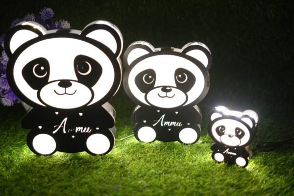 customized Panda Lamp