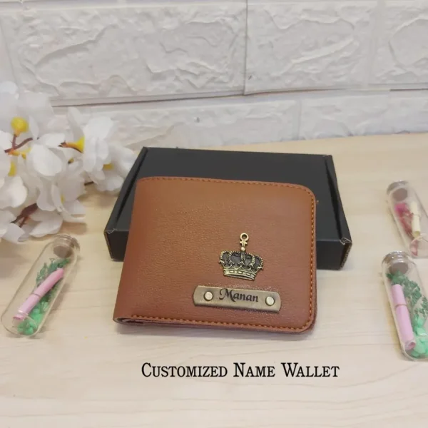 Personalized Leather Men's Wallet
