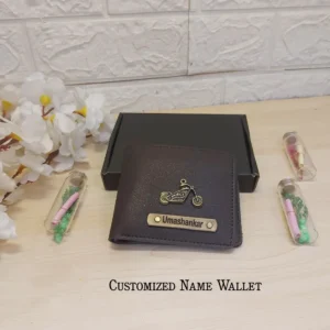 Personalized Leather Men's Wallet