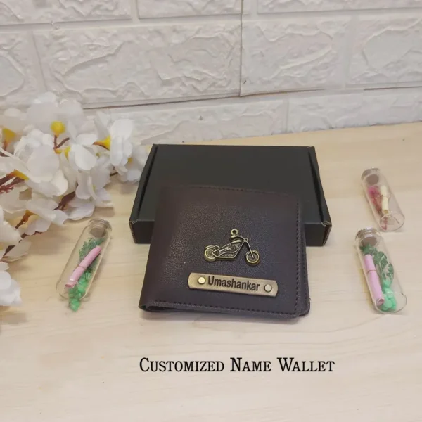 Personalized Leather Men's Wallet