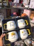 JCPL Ample Zest Coffee & Milk Mug, 470ml, 4 Piece