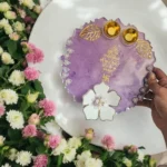 Deep Casting Thali Mould |{TCG) Silicone Mould Coaster Mould DIY Mould Epoxy Resin Molud Frame Mould Jewellery Mould - 1 PC 8x8 inch