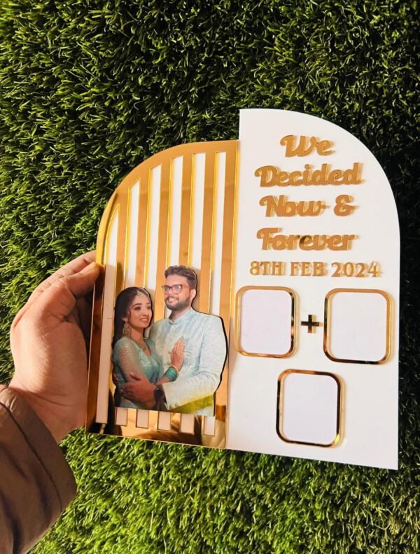 Wedding Thumb Plate, Marriage Gift