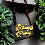 CUSTOMIZED / Personalised COUPLE NAME mangalsutra WITH CROWN,HEART,STAR Pendant Keychain With Ur name and Love