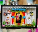 3D Personalised Photo Frame, Miniature Frame, Custom Photo Frame, Trending Gift for Birthday, Anniversary, Couple, Baby, 3D