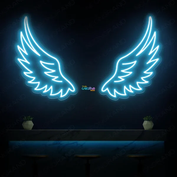 Angel Wings LED Neon Sign Art