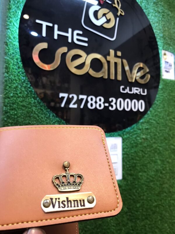 Unique Gift Items Personalised Gift Leather Wallet for Men | Leather Wallet for Men and Boys | Customized Wallet with Name