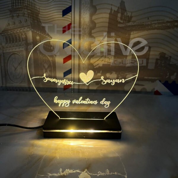 Couple Name Led Acrylic Lamp