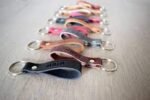 Personalized Leather Keychain