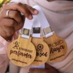 Of All The Things My Hands Have Held Wooden Medal