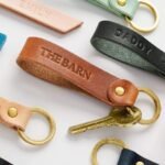 Personalized Leather Keychain