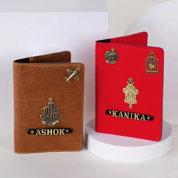Personalized Passport Cover with Name
