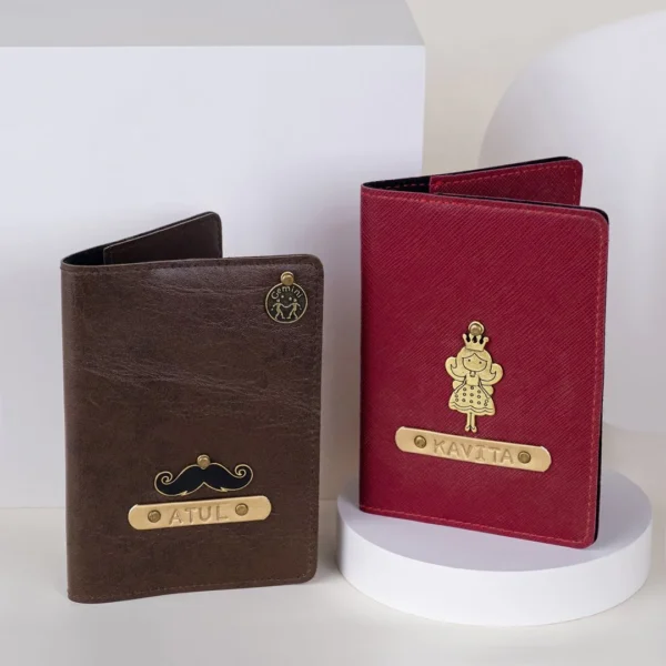 Personalized Passport Cover with Name