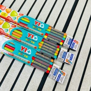 20 Piece Customized Name On Pencils Set. Personalized Gift For Kids Birthday And Return Gifts, (20 Pics)