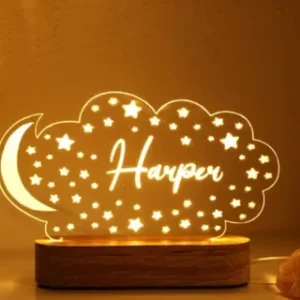 Personalized Acrylic Name Lamp | Lamp for Couple Gift, Birthday Gift for Wife Sister Valentine Gift for Girlfriend Women