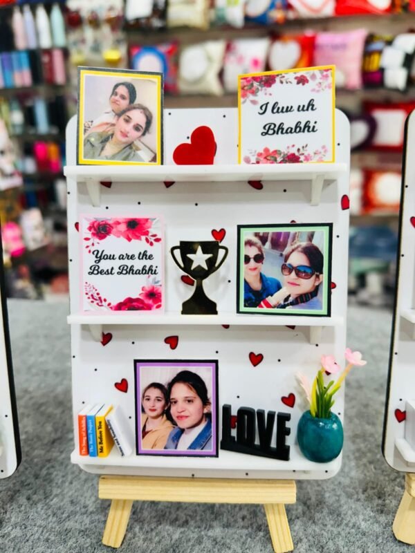 Customisable 3D Frames (Size 4 x 6 Inch)