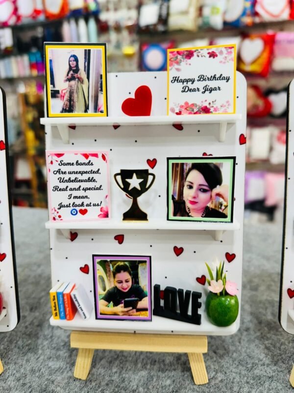 Customisable 3D Frames (Size 4 x 6 Inch)