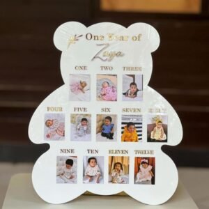 Customized Kids First Year Frame