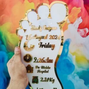 Acrelic Baby Frame-Customized Frame