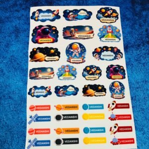 Personalised Sticker Sheet (Any theme and design possible)