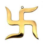 Golden Swastik Acrylic