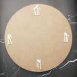 item image 0.7 inch Designer White Roman 4 Pcs Clock Number