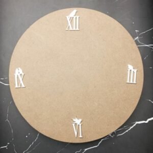 item image 0.7 inch Designer White Roman 4 Pcs Clock Number