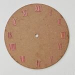 0.7 inch Rose Gold Roman Clock Number Full set
