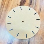 0.7 inch Black Only Stick Clock Number