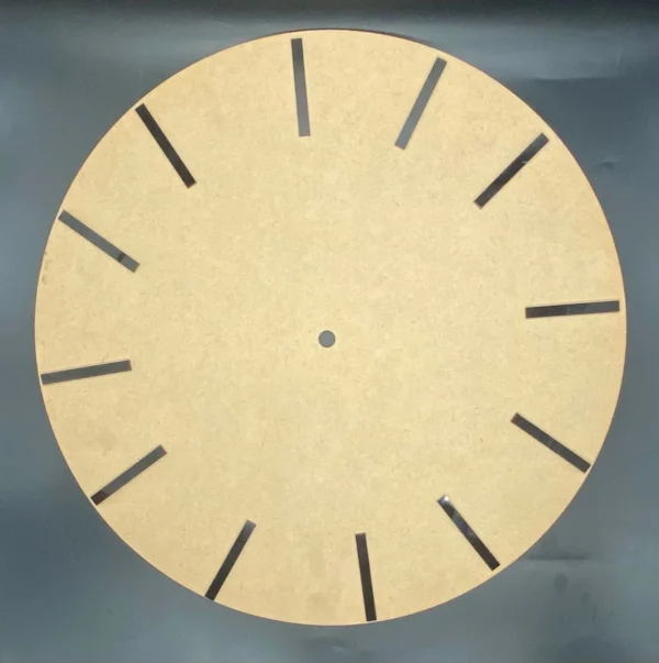 0.7 inch Black Only Stick Clock Number