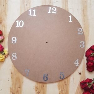 1 Inch Black Clock Number Acrylic