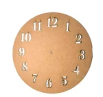 1 Inch Black Clock Number Acrylic