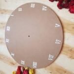 0.7 inch Gold Roman Clock Number Full set