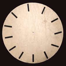 0.7 inch Black Only Stick Clock Number