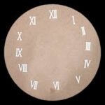 0.7 inch Gold Roman Clock Number Full set